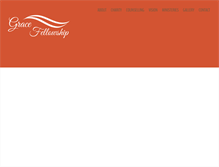 Tablet Screenshot of gracefellowshipindia.com